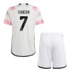 Maglia ufficiale Juventus Chiesa 7 Trasferta 2023-24 per Bambino